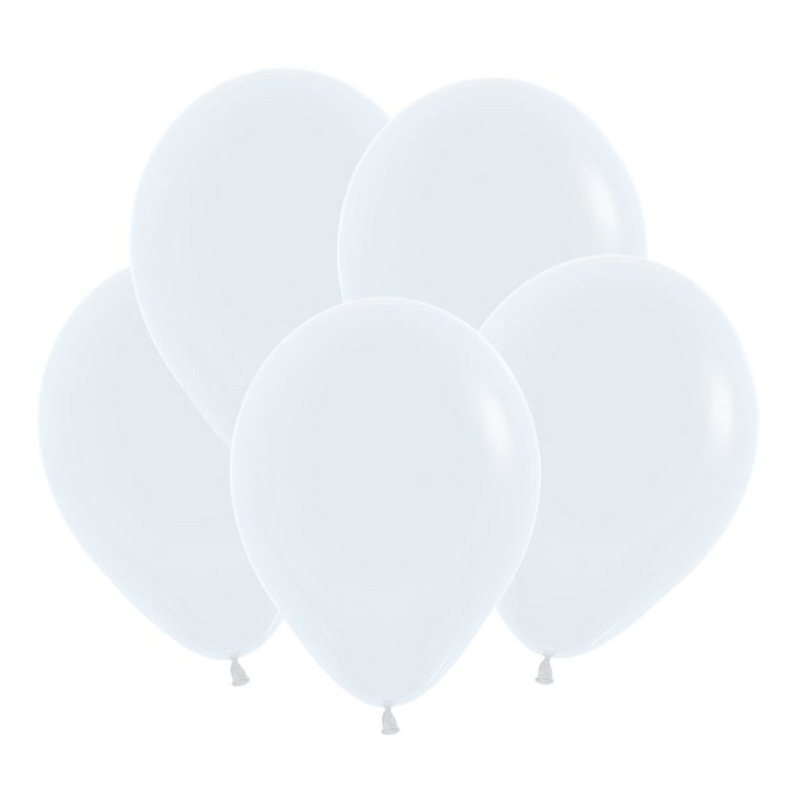 Воздушный шар Белый 12 дюймов