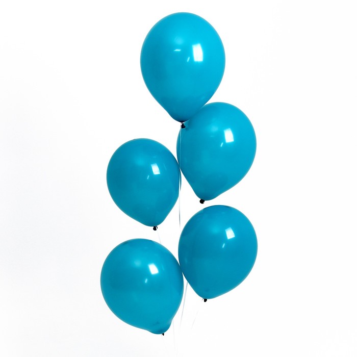 Воздушный шар Павлиний синий 12 дюймов