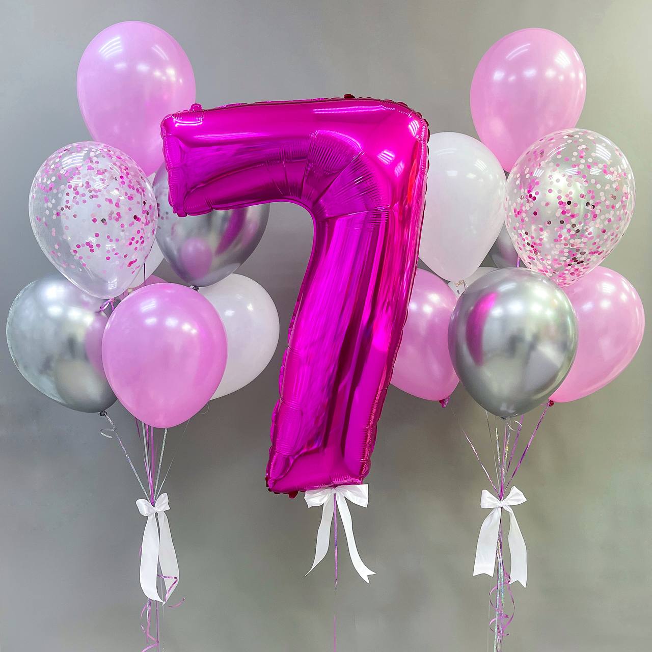 Набор воздушных шаров с цифрами 419