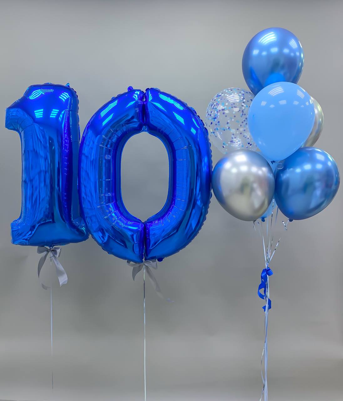 Набор воздушных шаров с цифрами 425