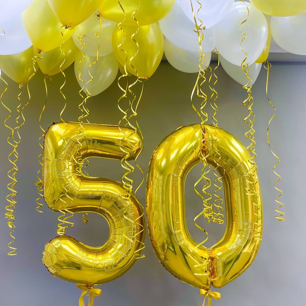 Набор воздушных шаров с цифрами 463