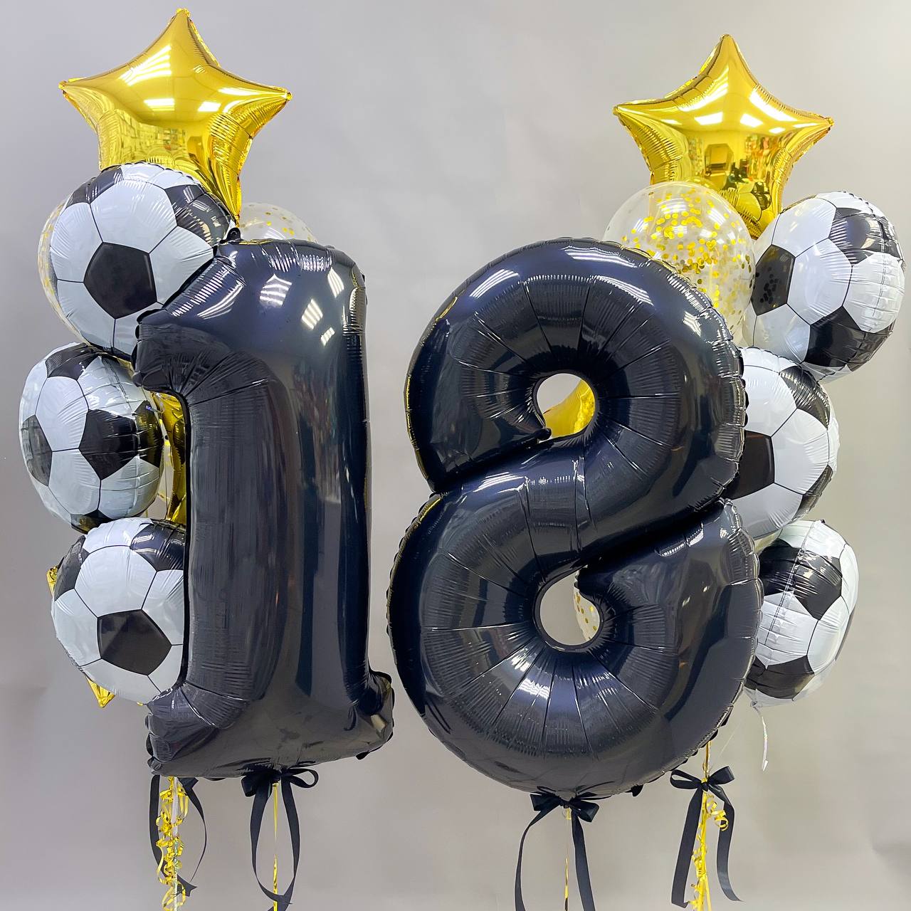 Набор воздушных шаров с цифрами 465